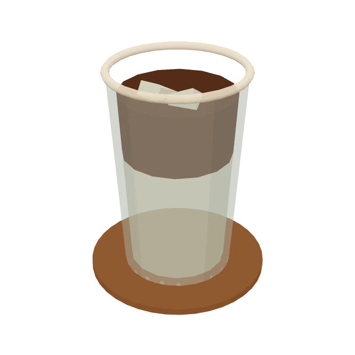 A cold brew tonic, as it's served in Cuppology