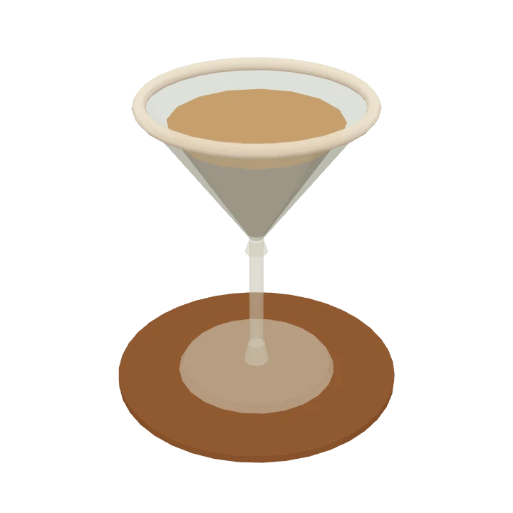 A espresso martini, as it's served in Cuppology