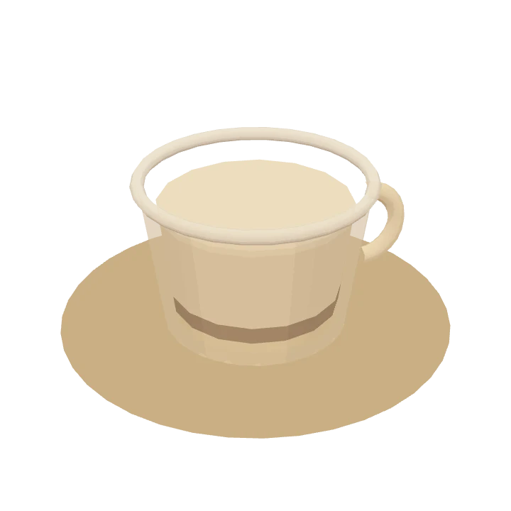 A spanish latte, as it's served in Cuppology