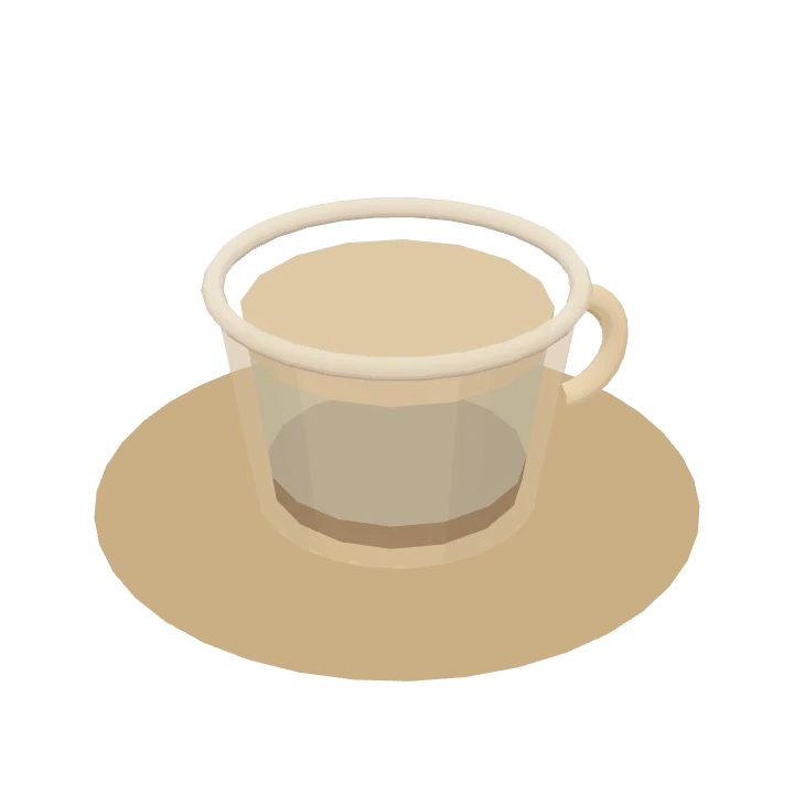 A white americano, as it's served in Cuppology